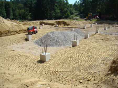 Spodní stavba RD Švábov 08/25